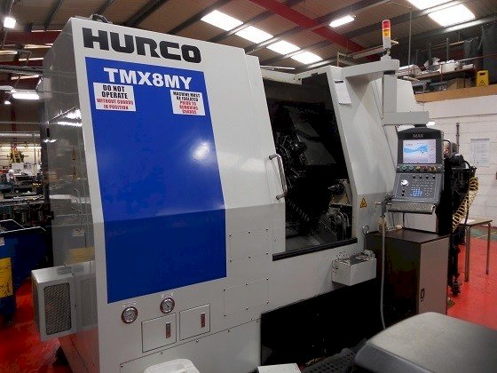 Hurco TMX 8MY Mašinos vaizdas iš priekio