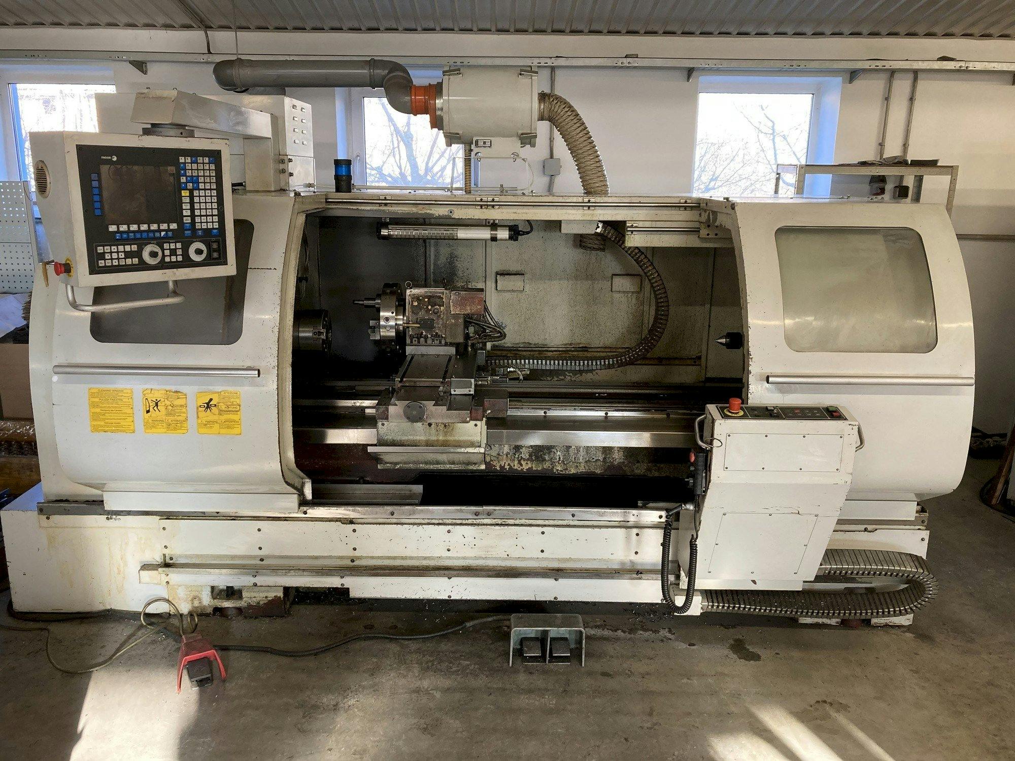 FERMAT SF 48-1500 CNC Mašinos vaizdas iš priekio