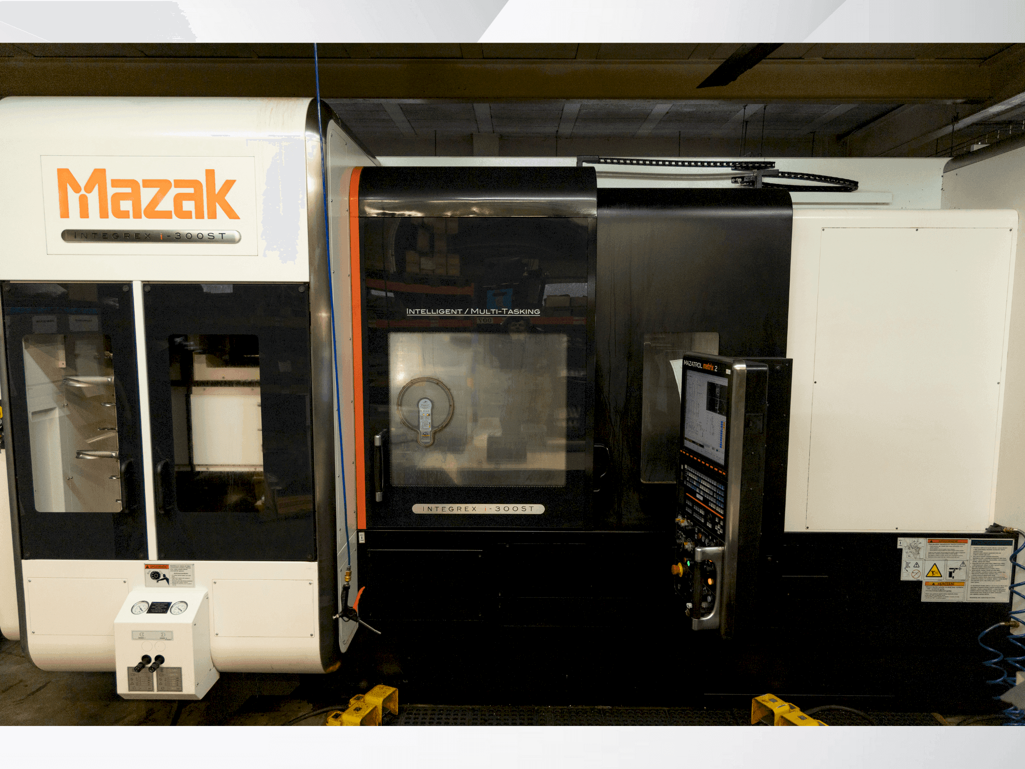 Mazak Integrex i-300ST-1500U Mašinos vaizdas iš priekio