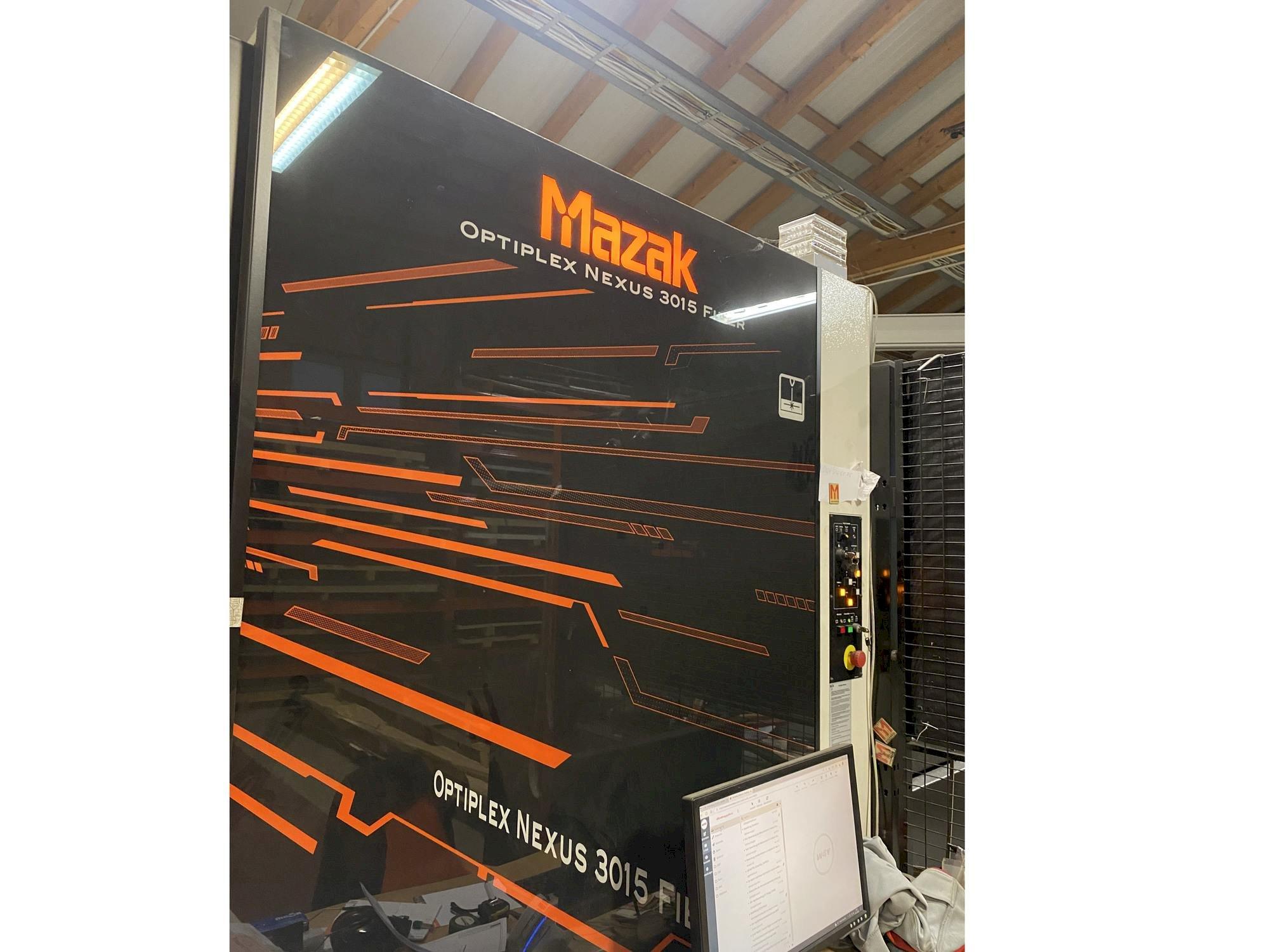 Mazak Optiplex Nexus 3015 Mašinos vaizdas iš priekio