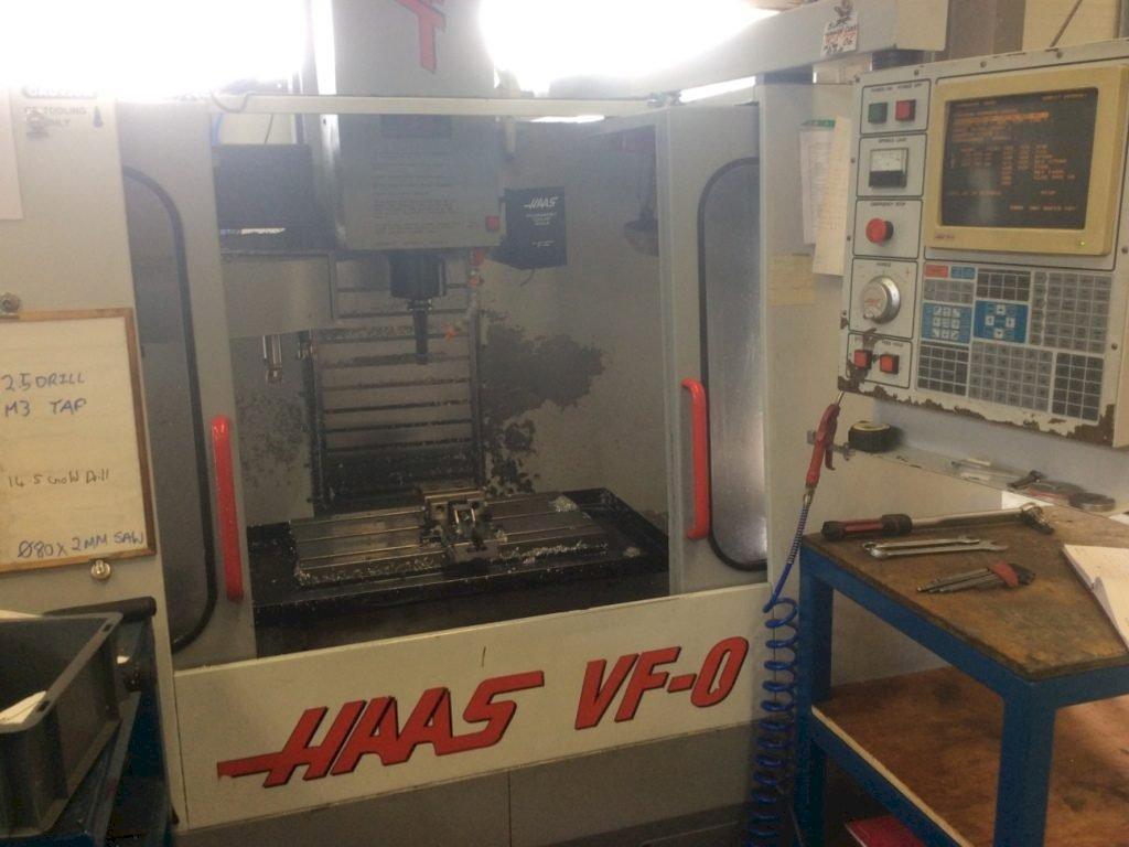 HAAS VF-0 Mašinos vaizdas iš priekio