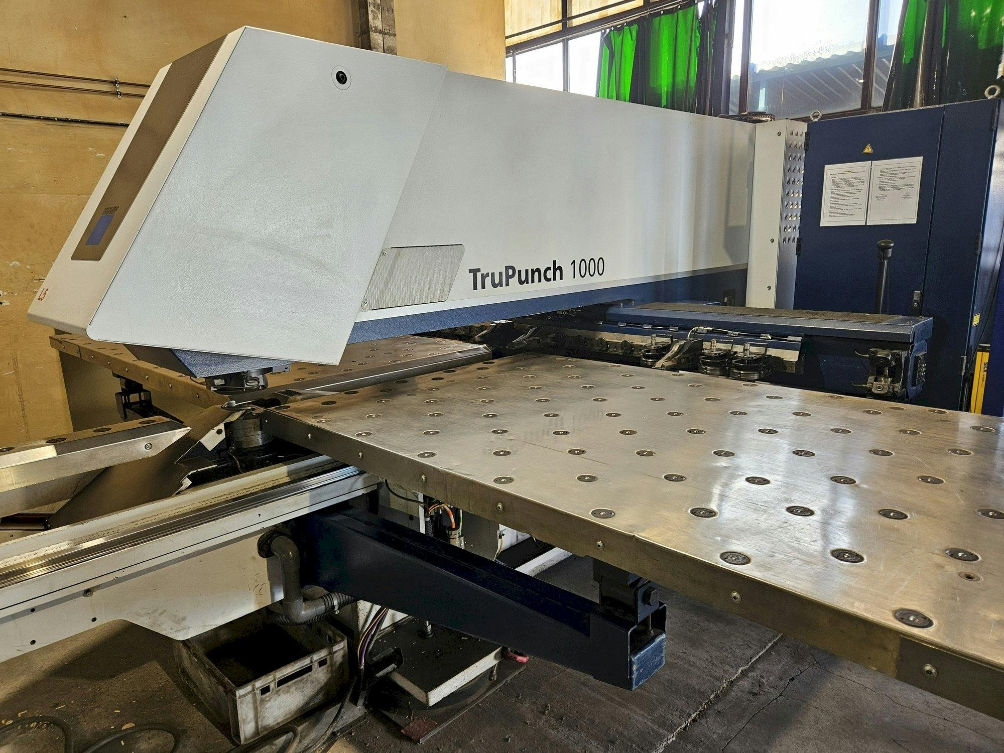 Trumpf TruPunch 1000 Mašinos vaizdas iš priekio