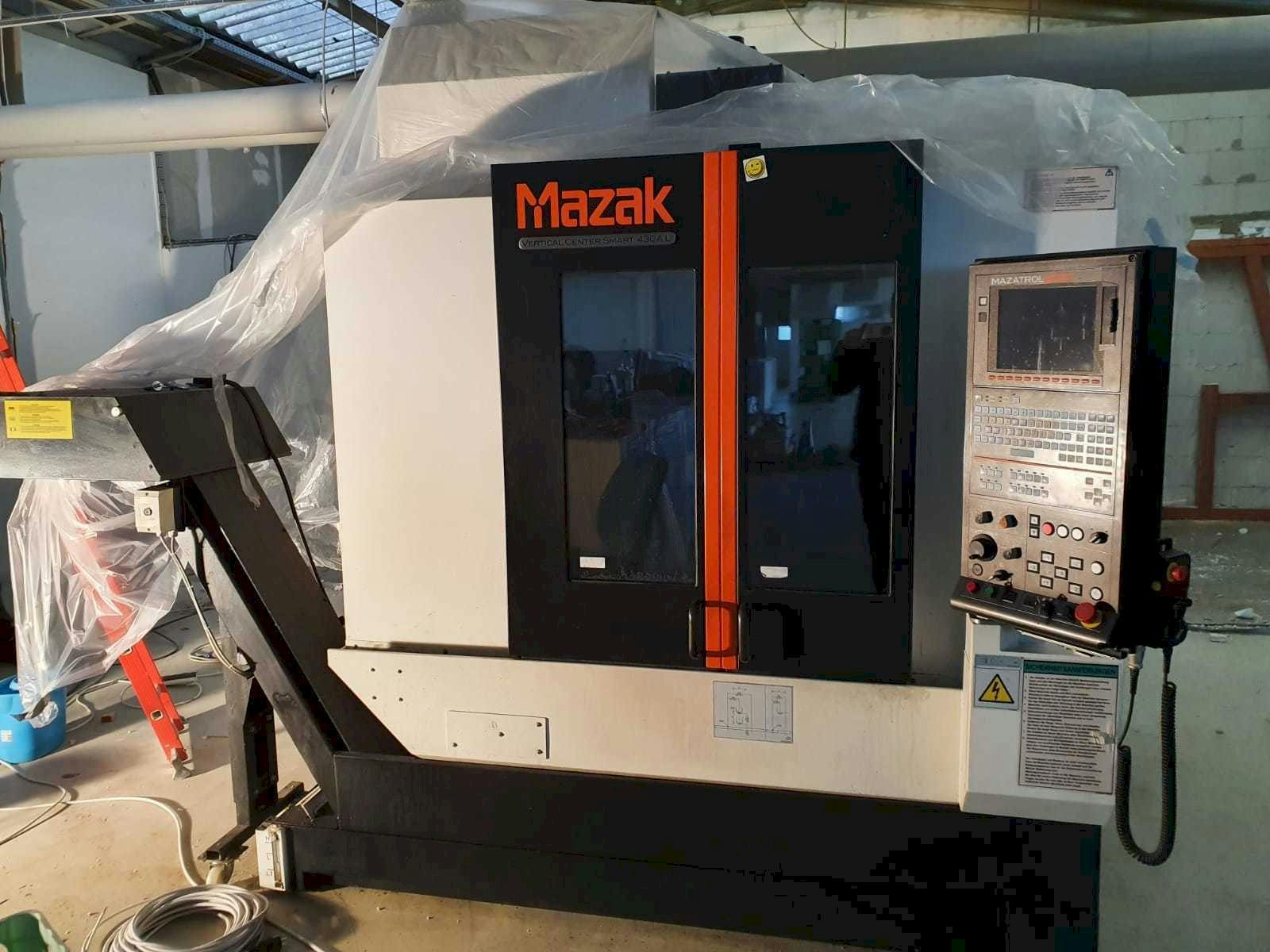 Mazak VCS 430A L Mašinos vaizdas iš priekio